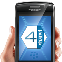 4shared Mobile for BlackBerry