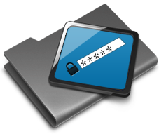 Password protection of folder